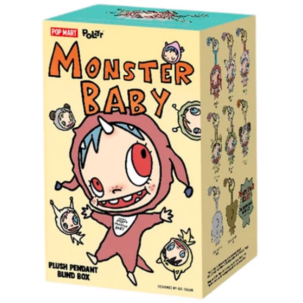 Фото - Ігрова фігурка-сюрприз Pop Mart Polar-monster baby collection pendant ver.1 (PMBP-01)