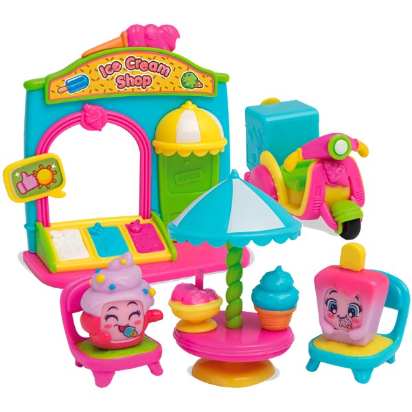 Фото - Набор игровых фигурок Moji Pops ДЖЕЛАТЕРИЯ (2 фигурки, аксессуары) (PMPSB216IN20)