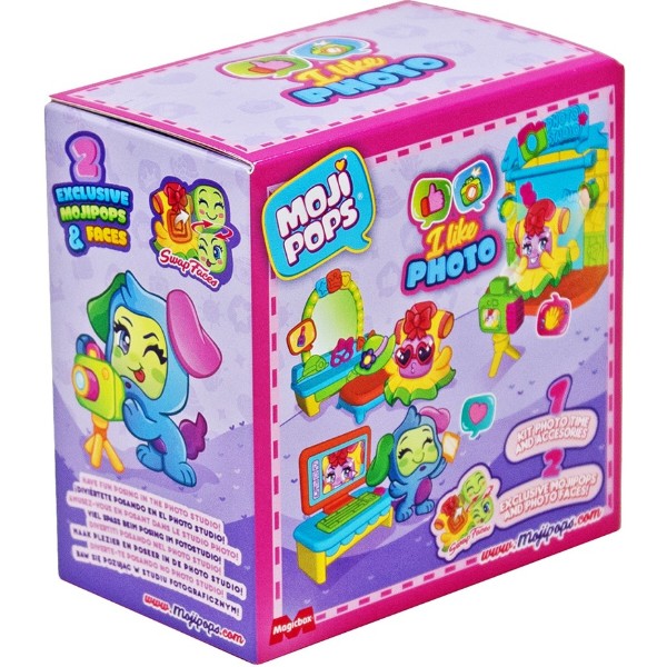Фото - Набір ігрових фігурок Moji Pops «Box I Like» – ФОТОСТУДІЯ (2 фігурки, аксесуари)(PMPSV112PL60)