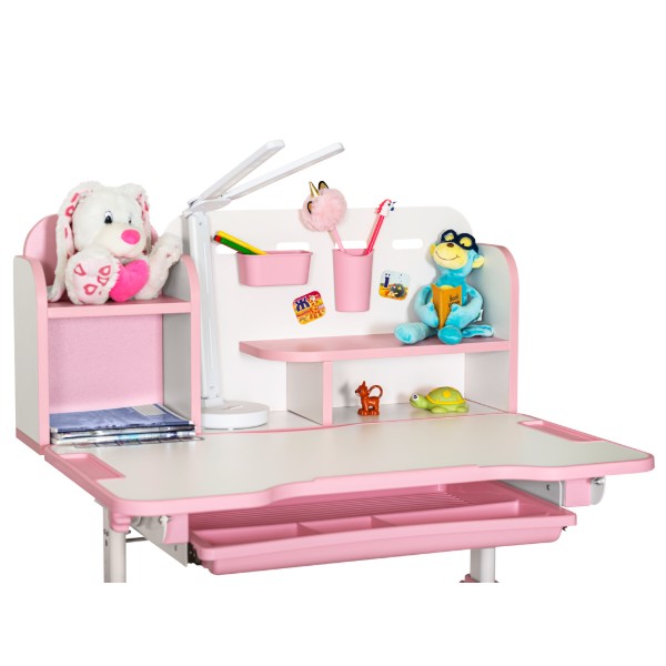 Фото - Комплект мебели школьный Mealux Panda Pink (BD-28 PN)