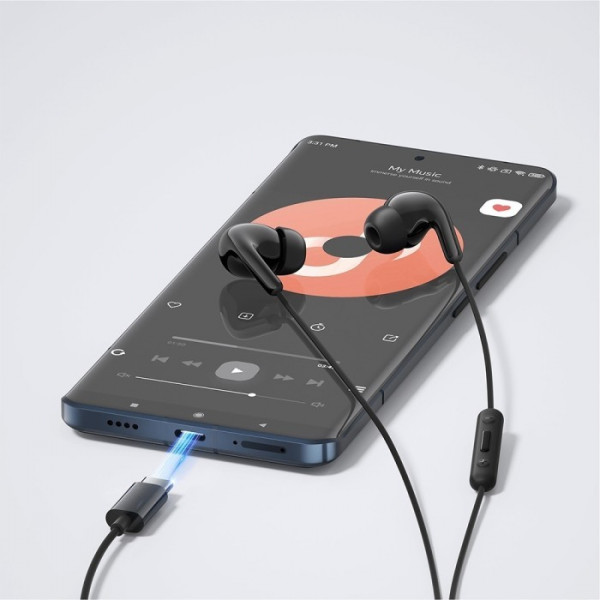 Фото - Уцінка - Навушники вкладиші дротові Xiaomi Type-C Earphones (BHR8930GL) Black