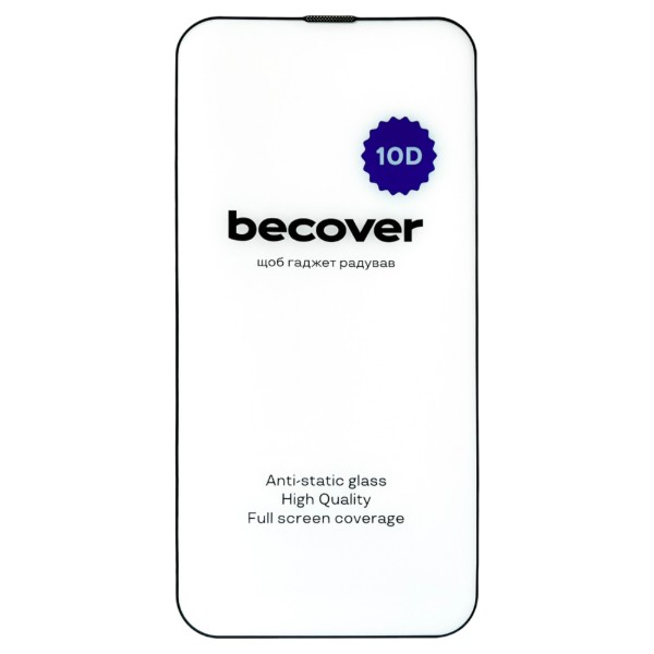 Фото - Защитное стекло для смартфона BeCover for Apple iPhone 13 Pro Max 10D Black (711515)