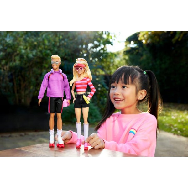 Фото - Игровой набор Barbie «На роликах вдвоём» Barbie (HXK90)