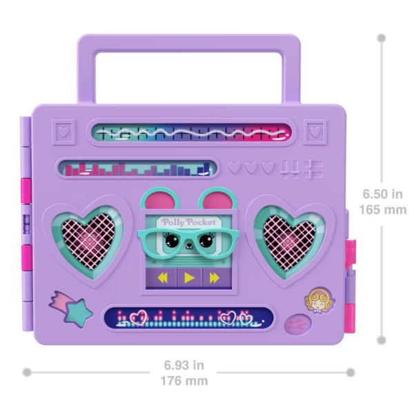 Фото - Лялька-сюрприз Polly Pocket Вечірка в стилі диско (HRD65)
