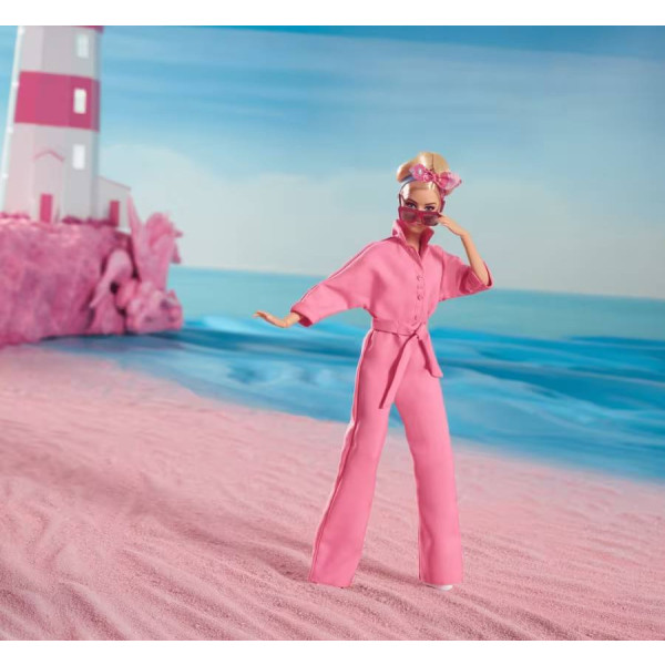 Фото - Коллекционная кукла Barbie Pink Power Jumpsuit по мотивам фильма "Барби" (HRF29)