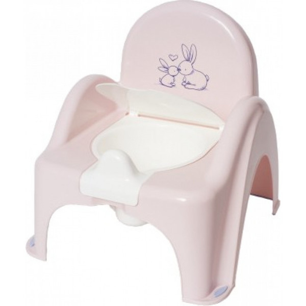 Фото - Горшок детский Tega Baby стульчик Зайчики Розовый (KR-012-104)