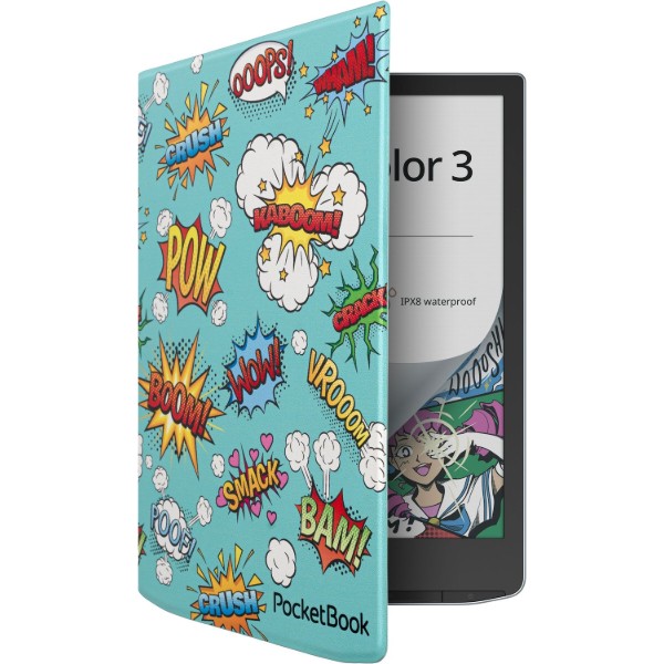 Фото - Чехол для электронной книги PocketBook 743 Flip series, comic print (FL-743-CCP-WW)