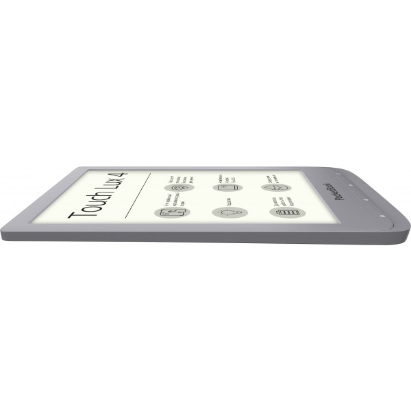 Фото - Електронна книга PocketBook 627 Touch Lux 4 Silver (PB627-S-CIS)