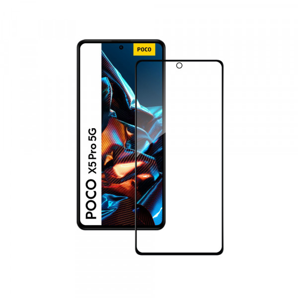 Фото - Захисне скло для смартфону ACCLAB Full Glue for Xiaomi Poco X5 Pro Black (1283126567384)