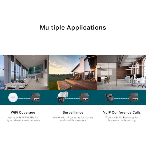 Фото - PoE-адаптер TP-Link POE260S