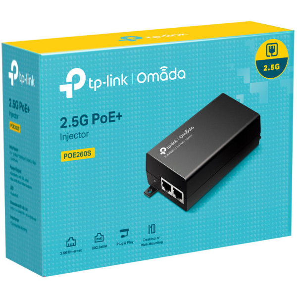 Фото - PoE-адаптер TP-Link POE260S