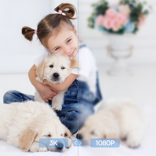 Фото - IP-камера Baseus Security P1 Pro Indoor Camera 3K White EU (S0TV022132)