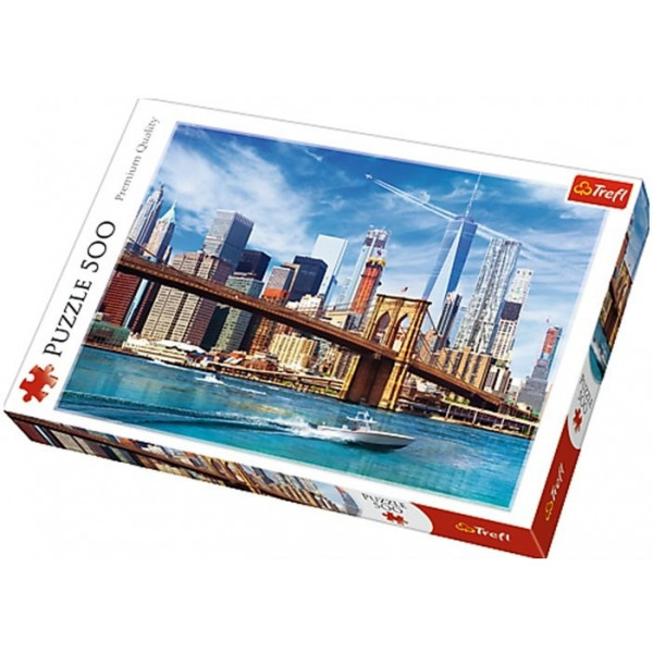 Фото - Пазли (8 +) Trefl Вид на Ню-Йорк/США 500 ел. (37331)