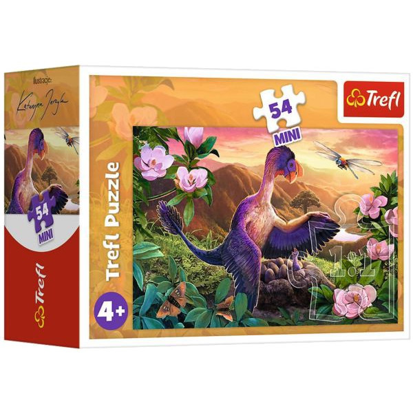 Фото - Пазлы (3-4 года) Trefl "Птеродактель" / (54194) (54 элм. мини) (19728)