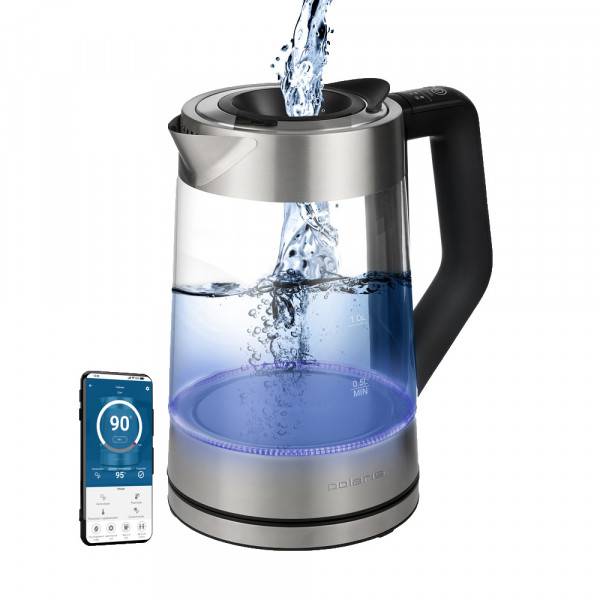 Фото - Електричний чайник Polaris PWK 1725CGLD WIFI IQ Home
