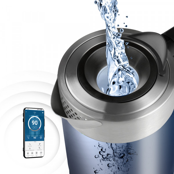 Фото - Електричний чайник Polaris PWK 1725CGLD WIFI IQ Home