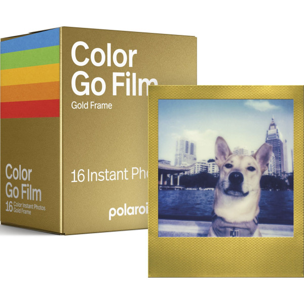 Фото - Фотоплёнка Polaroid Color film for Go - Gold Frame -Double Pack (6588)