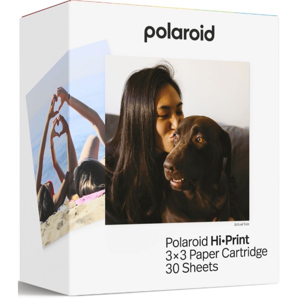 Фото - Фотоплёнка Polaroid Hi Print 3x3 Paper Cartridge - 30 л. (6646)
