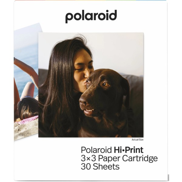 Фото - Фотоплёнка Polaroid Hi Print 3x3 Paper Cartridge - 30 л. (6646)