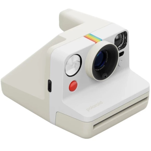 Фото - Фотокамера моментальной печати Polaroid Now Gen 3 Pebble White + Color Film Bundle (8 photos) (6573)