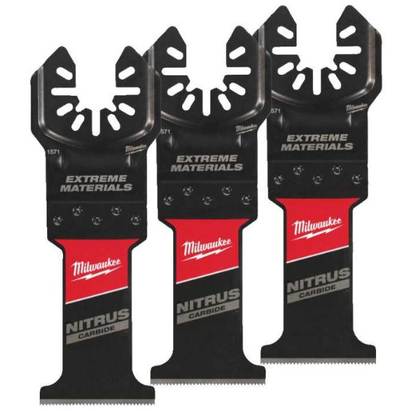 Фото - Полотно Milwaukee Bi-Metal Carbide WM Nitrius OPEN-LOK 35х50 мм 3 шт. (48851573) Фото - Полотно Milwaukee Bi-Metal Carbide WM Nitrius OPEN-LOK 35х50 мм 3 шт. (48851573)
