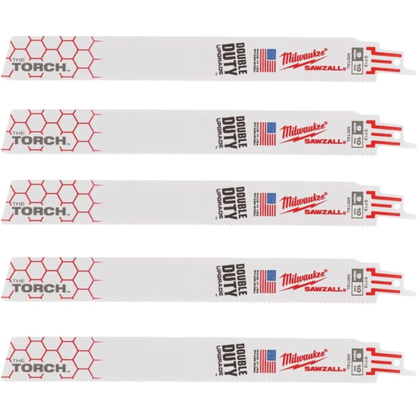 Фото - Полотно Milwaukee TORCH 300х2.5 мм 5 шт. (48475714)