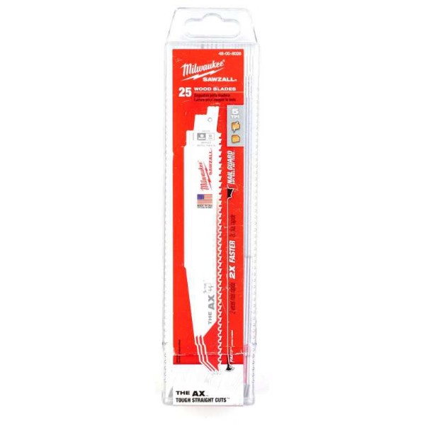 Фото - Полотно Milwaukee AX FANG TIP 230х5,0 мм 25 шт. (48008026)