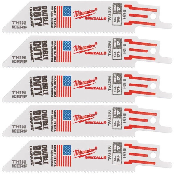 Фото - Полотно Milwaukee THIN KERF 100х1.8 мм 5 шт. (48475181)