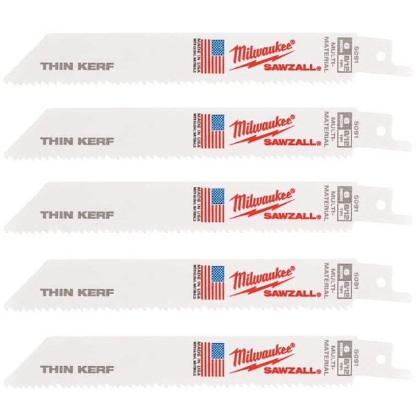 Фото - Полотно Milwaukee 150/3,1/2,1 мм 5 шт. (48475091)