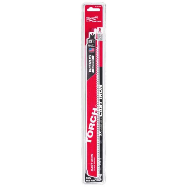Фото - Полотно Milwaukee TORCH CARBIDE NITRUS 300х3,1 мм 5 шт. (48475563)