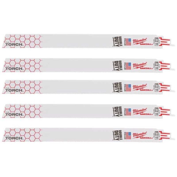 Фото - Полотно Milwaukee TORCH 300х1.4 мм 5 шт. (48475789)