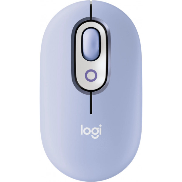 Фото - Мышь беспроводная Logitech POP Mouse with emoji Lilac (910-007414)