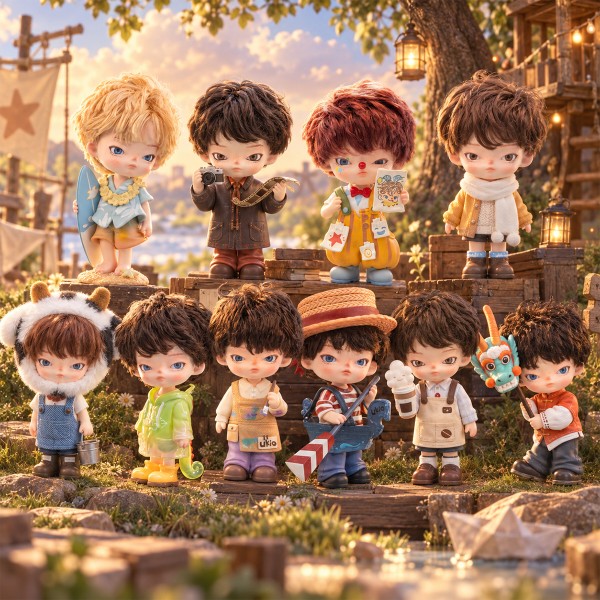 Фото - Коллекционная фигурка Pop Top JOTOYS серии Ukio - ПУТЕШЕСТВИЕ ПО МИРУ в ассортименте (JO-2026052)