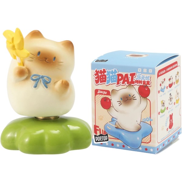 Фото - Колекційна фігурка Pop Top ThingsWoo серії Cat Cat PAI - КОТИКИ ЩАСТЯ в асортименті (W1244-25)