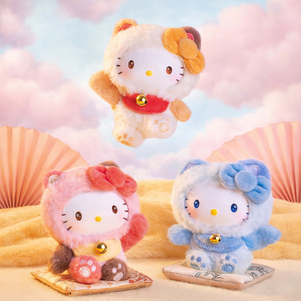 Фото - М'яка іграшка-сюрприз Pop Top HELLO KITTY – КАЗКОВІ БАЖАННЯ (25MR-017)