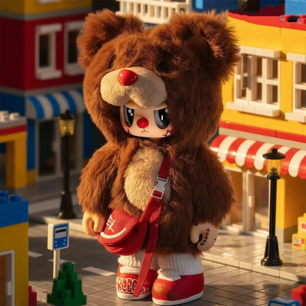 Фото - Коллекционная мягкая игрушка Pop Top Rebel Bear серии Find A Bag - КУЛ БОЙ в ассортименте (CSRB005)