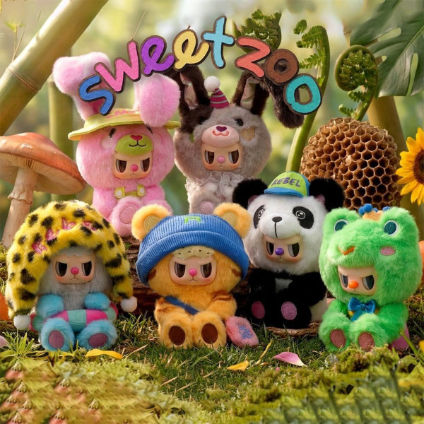 Фото - Коллекционная мягкая игрушка Pop Top Rebel Bear серии Sweet Zoo - ЗООМАЛЫШИ в ассортименте (CSRB010)