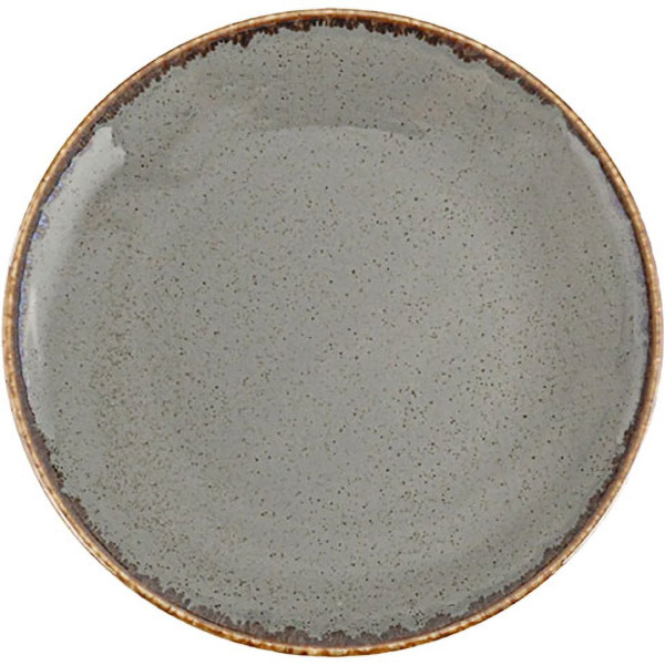 Фото - Тарелка обеденная PORLAND SEASONS 24 см темно-серый (04ALM002449)