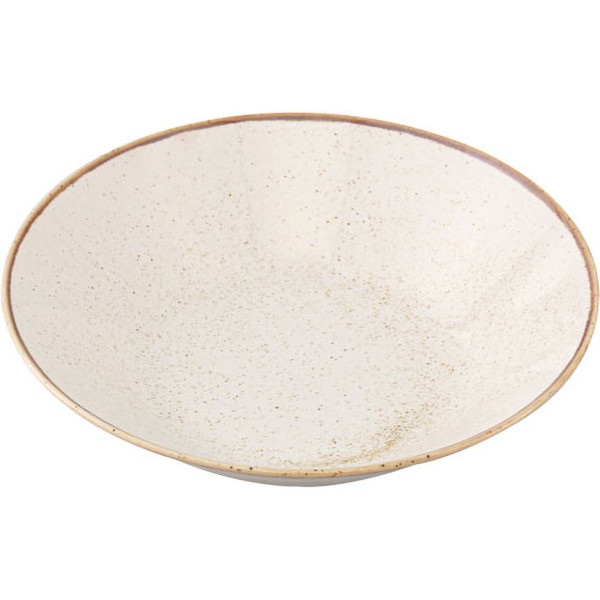 Фото - Тарелка суповая PORLAND GRAZIA 20 см бежевый (04ALM005550)