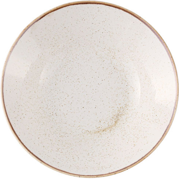 Фото - Тарелка суповая PORLAND GRAZIA 20 см бежевый (04ALM005550)