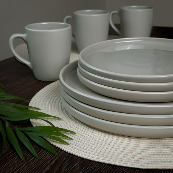 Фото - Тарелка обеденная PORLAND CITY CREAMY 26,5 см (419532)