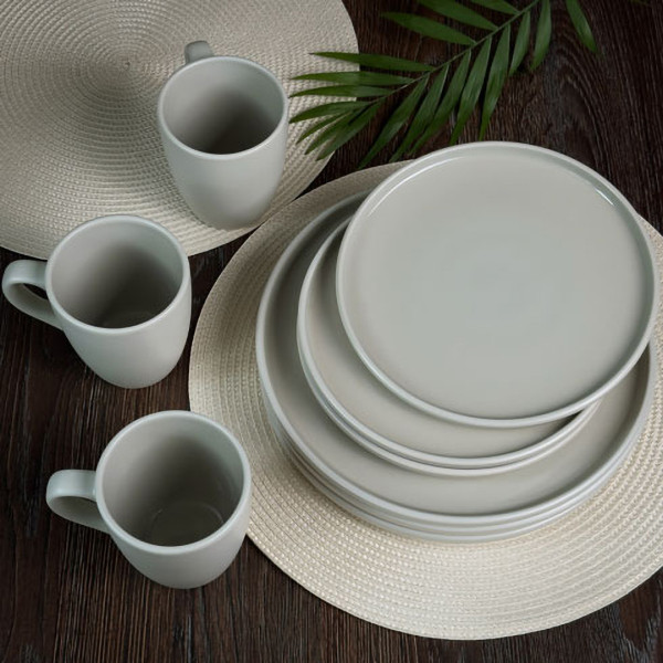 Фото - Тарелка обеденная PORLAND CITY CREAMY 26,5 см (419532)