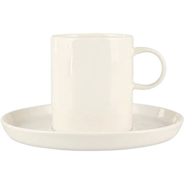 Фото - Чашка PORLAND BACH 85 мл білий (04ALM004371)