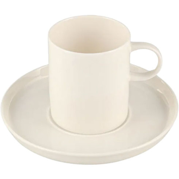 Фото - Чашка PORLAND BACH 85 мл білий (04ALM004371)