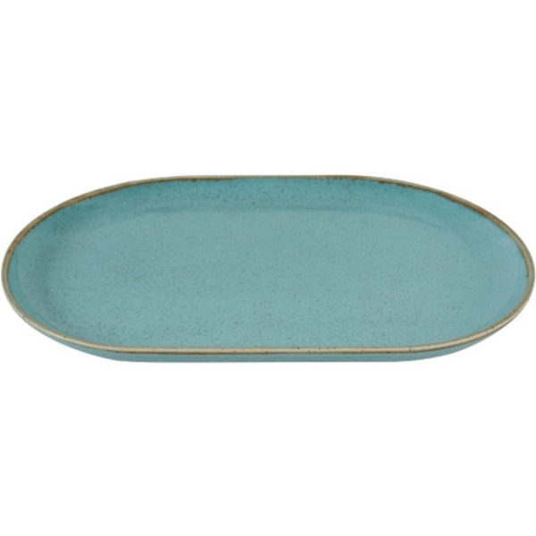 Фото - Блюдо PORLAND SEASONS 32х20 см бирюзовый (04ALM002565)