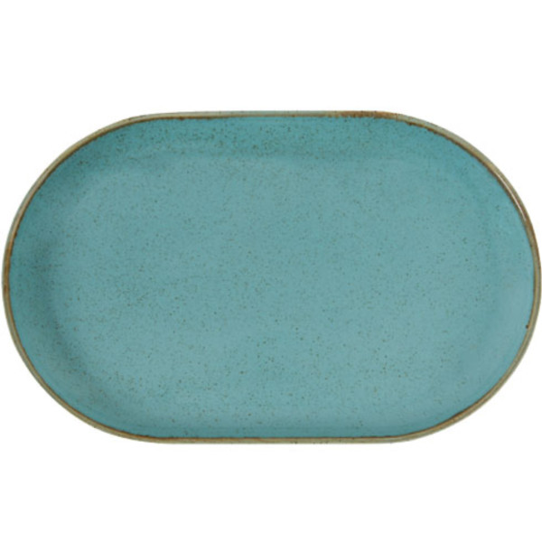Фото - Блюдо PORLAND SEASONS 32х20 см бирюзовый (04ALM002565)
