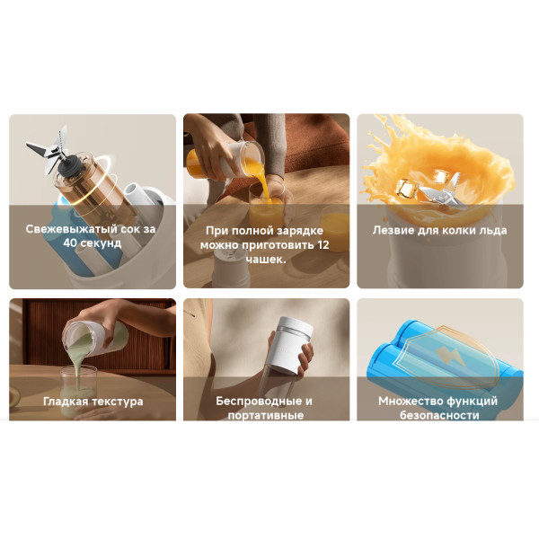 Фото - Блендер портативный Xiaomi Portable Blender