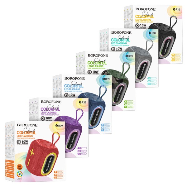 Фото - Портативная акустика BOROFONE BR39 Kaya sports BT speaker black (6941991111631)
