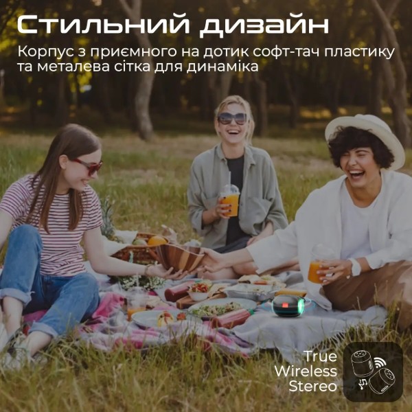 Фото - Портативная акустика Promate capsule-3.black