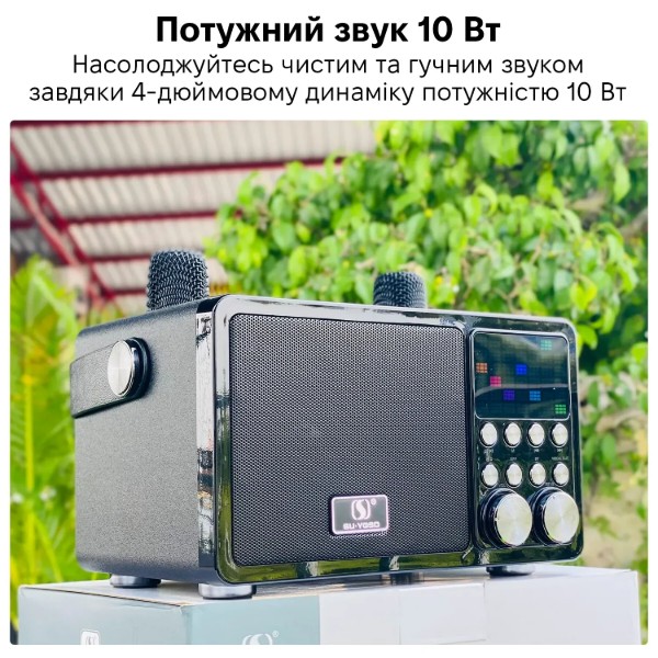 Фото - Портативная акустика INSPIRE YS-311-Black караоке
